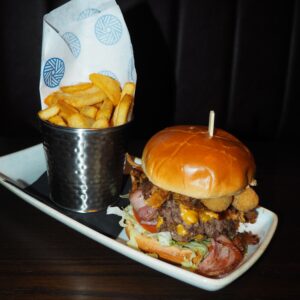 Cr burger and chips Spring menu 2025