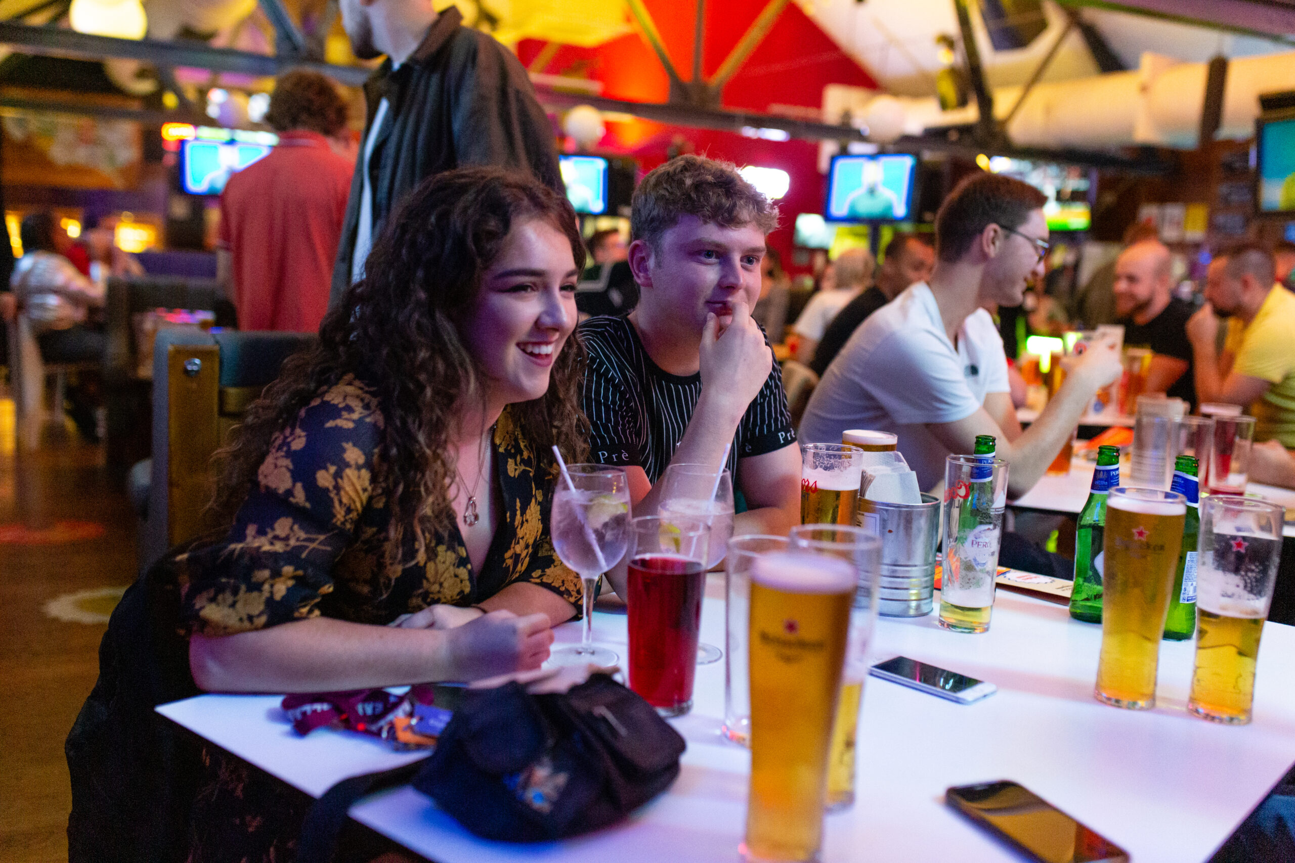 Common Room Party Enjoy, Drinks, Food, Sports Bar
