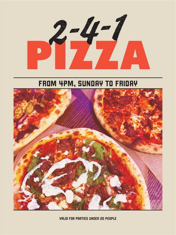 CR 2-4-1 Pizza Offer 26_What's On